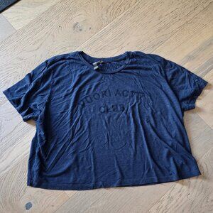 Vuori Navy Blue Short Sleeve Tee